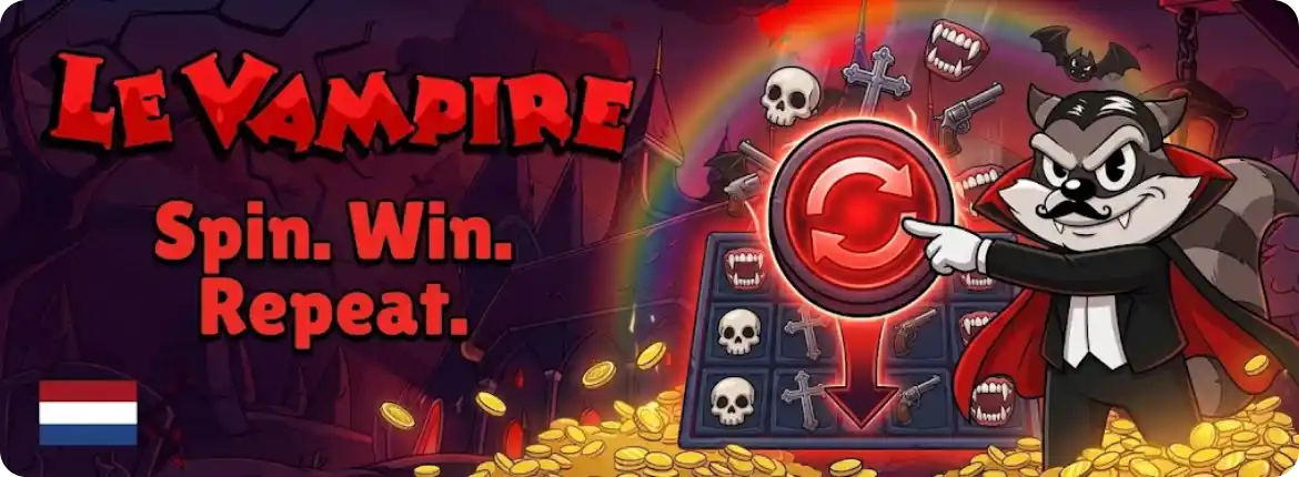 Le Vampire play guide spin cascade and bonus buy steps
